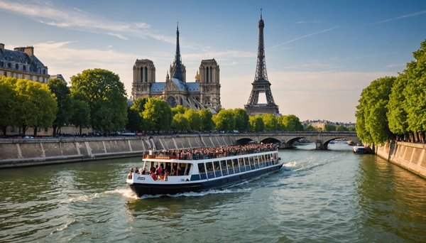 Bateau mouche pour visiter les monuments de paris : une expérience inoubliable